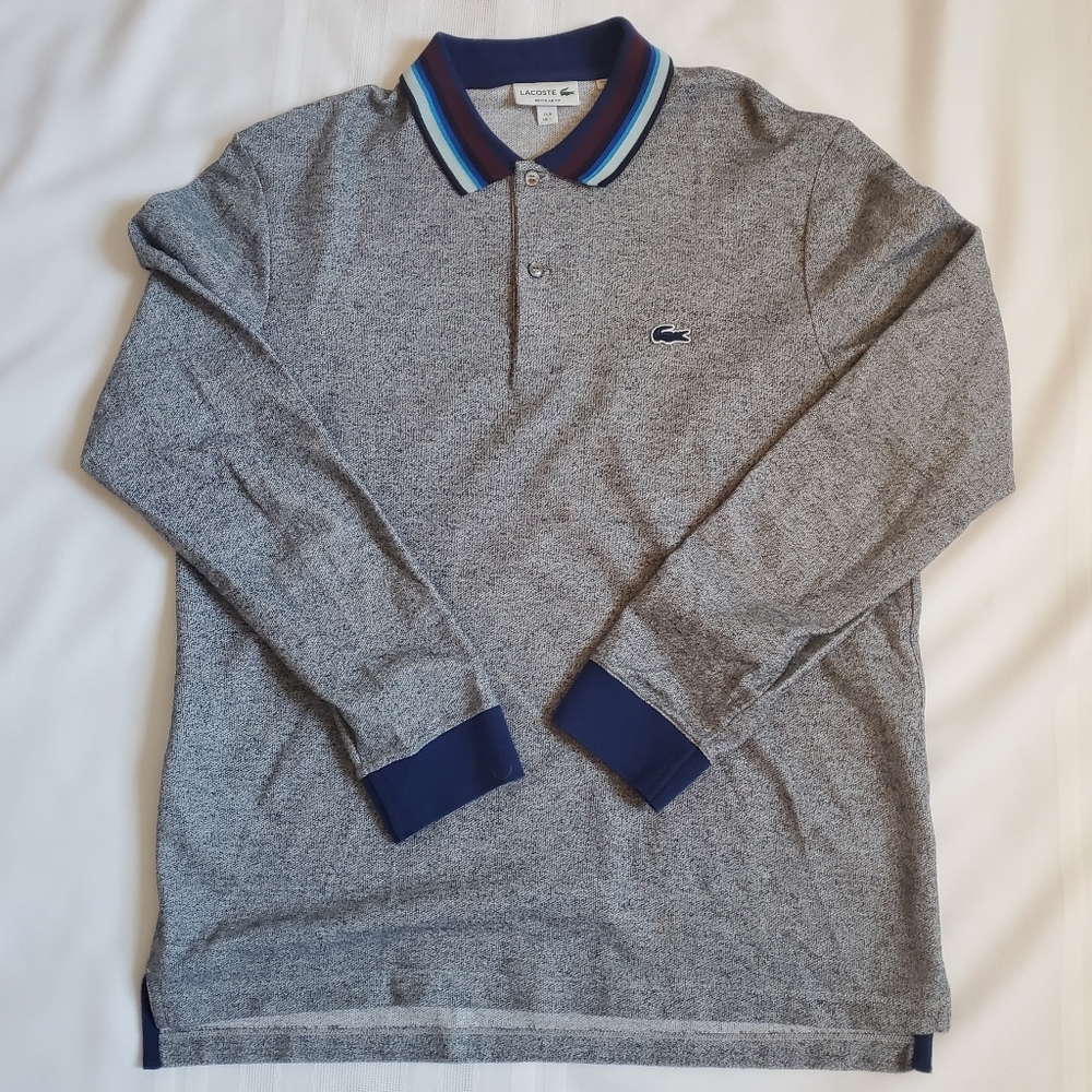 Long sleeve Lacoste polo